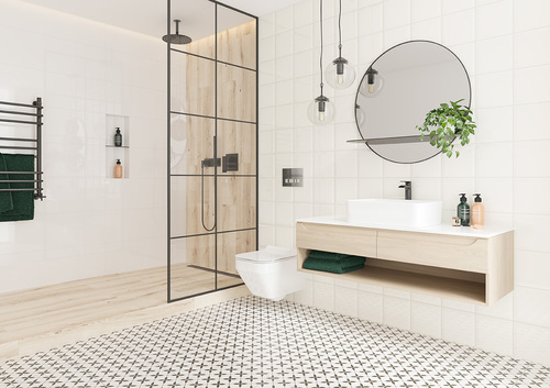 Jak optycznie powiększyć małą łazienkę? Przewodnik po stylach i płytkach